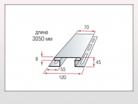 Соединительная планка Блокхаус 